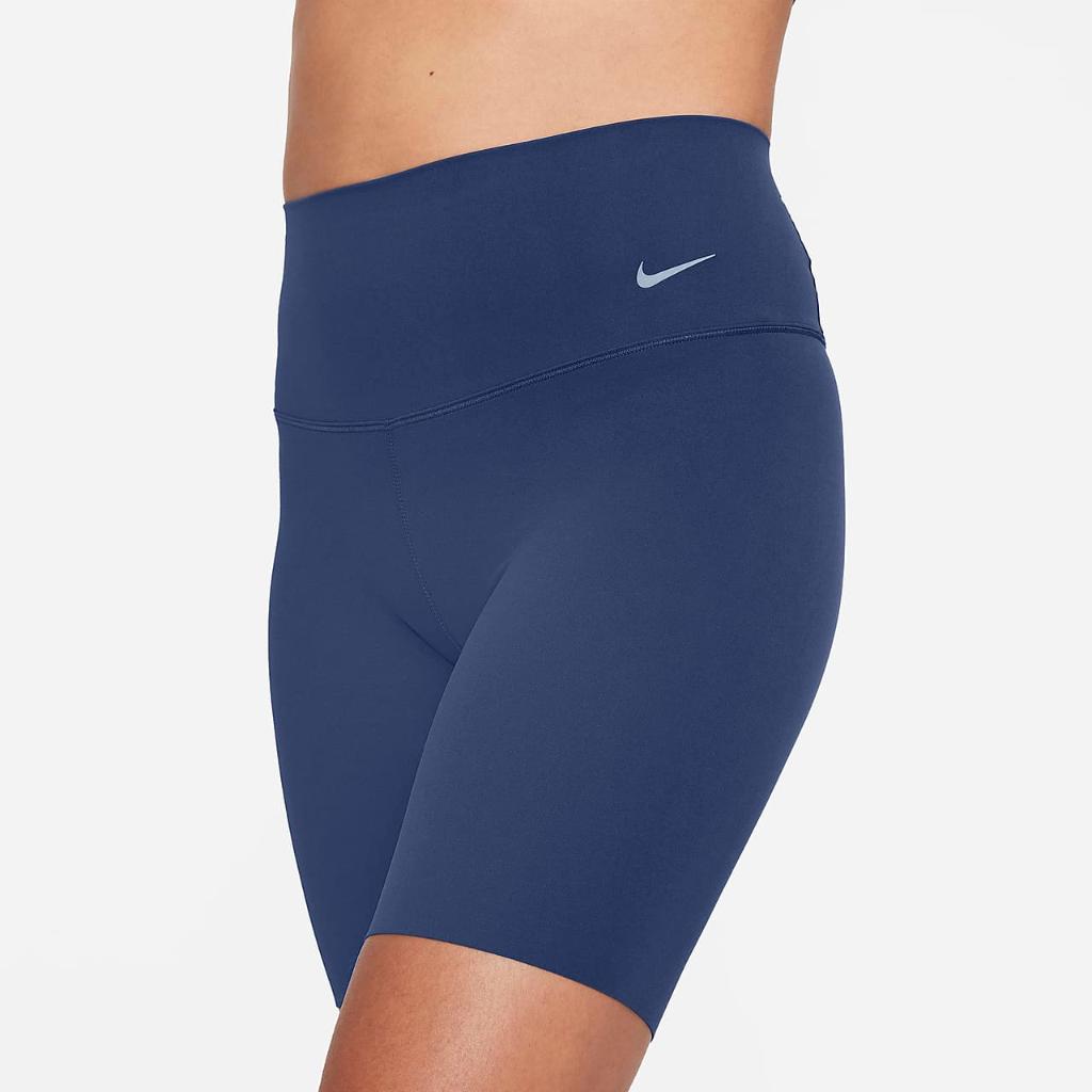 Nike Zenvy Women&#039;s Gentle-Support High-Waisted 8&quot; Biker Shorts DQ6003-410