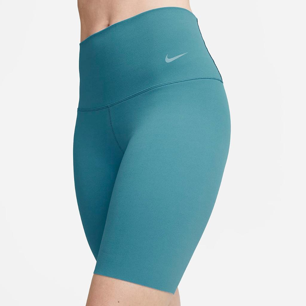 Nike Zenvy Women&#039;s Gentle-Support High-Waisted 8&quot; Biker Shorts DQ6003-440