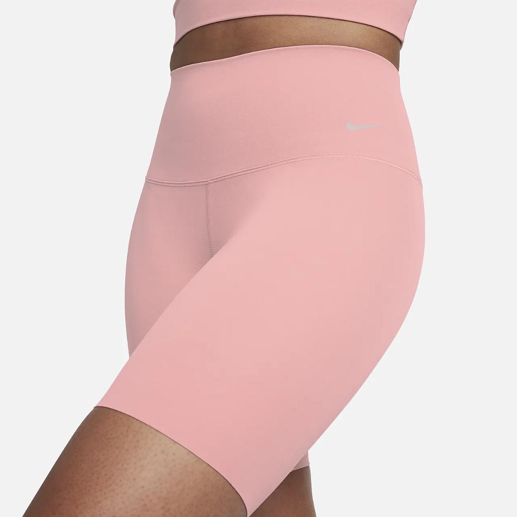 Nike Zenvy Women&#039;s Gentle-Support High-Waisted 8&quot; Biker Shorts DQ6003-618