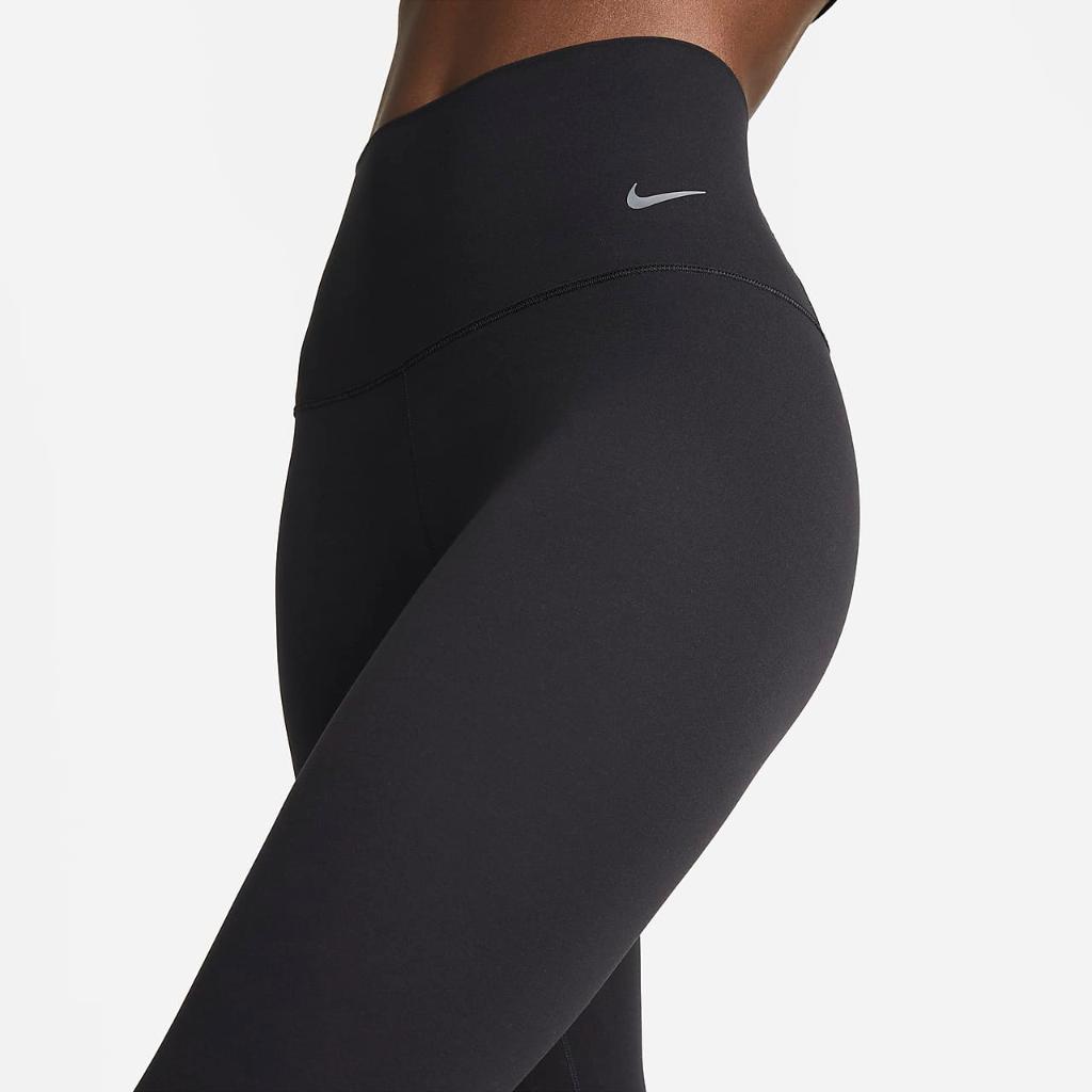 Nike Zenvy Women&#039;s Gentle-Support High-Waisted 7/8 Leggings DQ6015-010