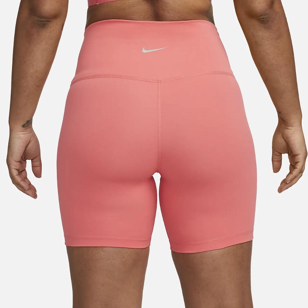 Nike Yoga Women&#039;s High-Waisted 7&quot; Shorts DQ6027-894