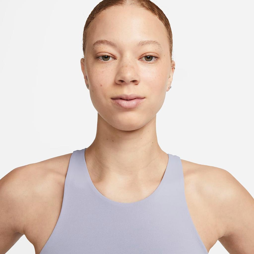 Nike Yoga Dri-FIT Luxe Women&#039;s Shelf-Bra Cropped Tank DQ6032-519
