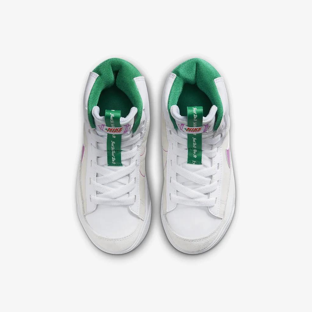 Nike Blazer Mid &#039;77 SE D Little Kids&#039; Shoes DQ6085-101