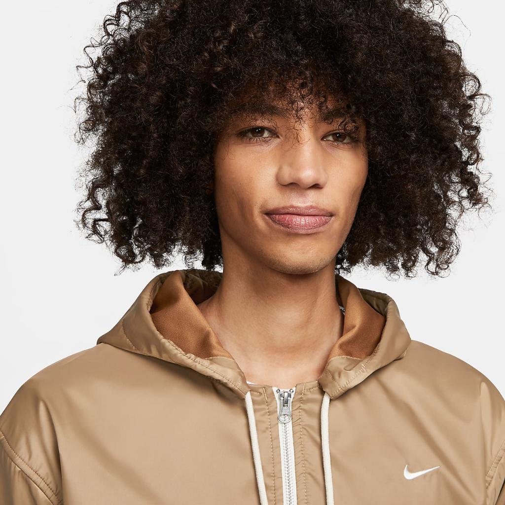 Nike Therma-FIT Standard Issue Men&#039;s Winterized Full-Zip Basketball Hoodie DQ6184-258