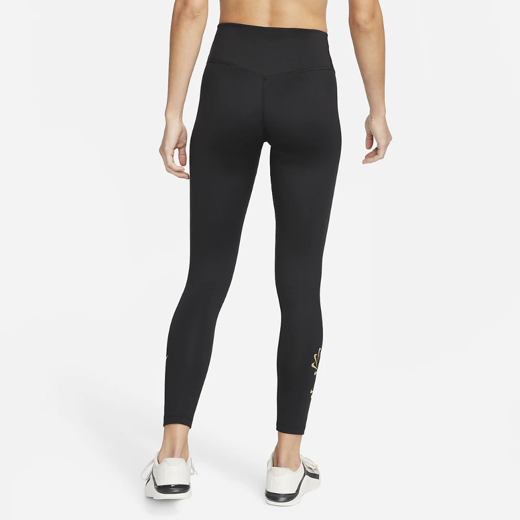 Nike Therma-FIT One Women&#039;s Mid-Rise Graphic Training Leggings DQ6186-010