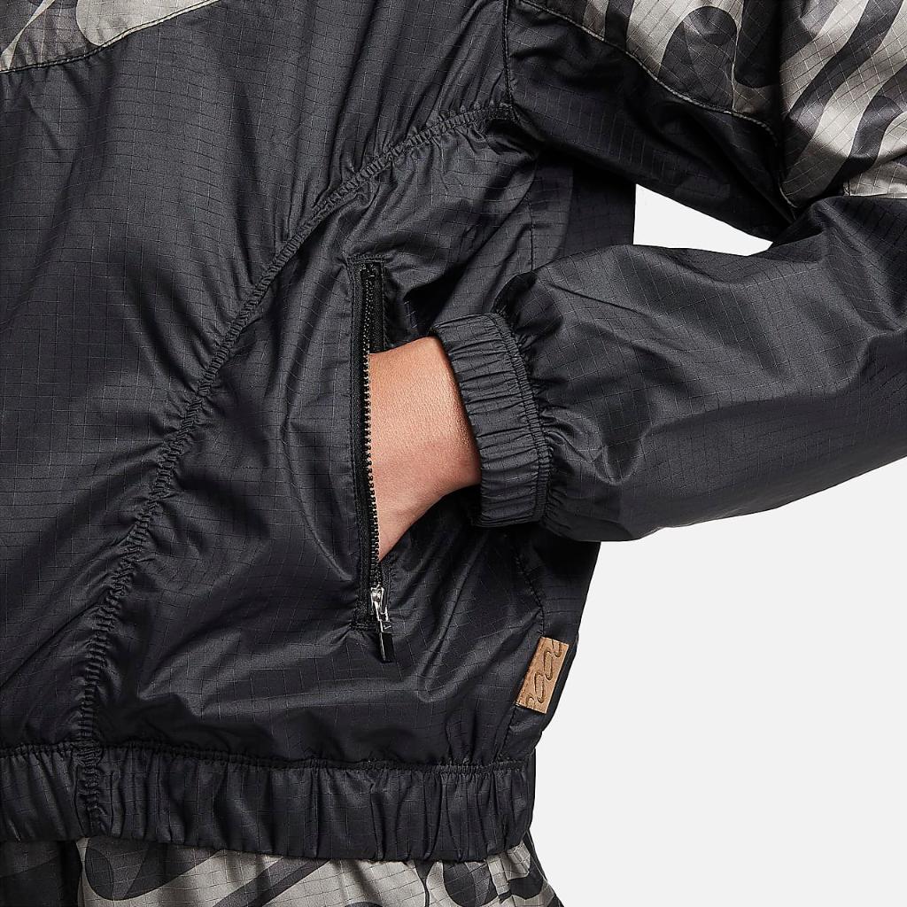 Nike Sportswear Icon Clash Women&#039;s Woven Allover Print Jacket DQ6246-010