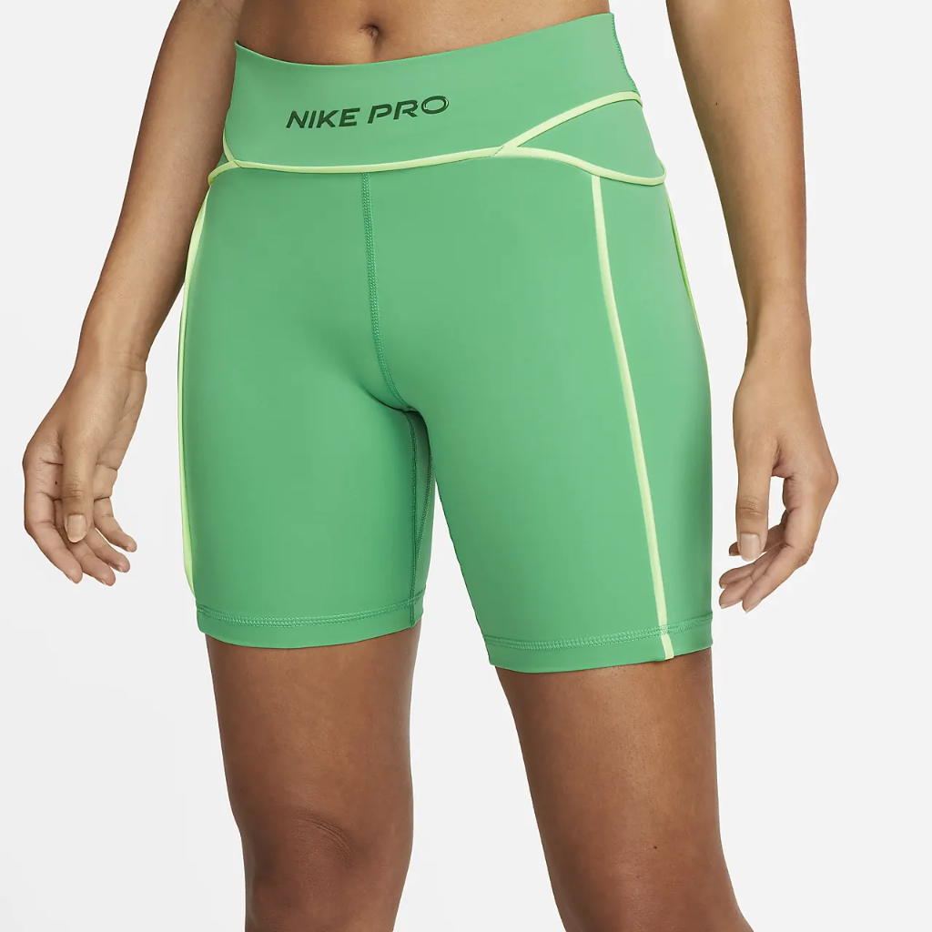Nike Pro Women&#039;s Mid-Rise 7&quot; Biker Shorts DQ6298-324