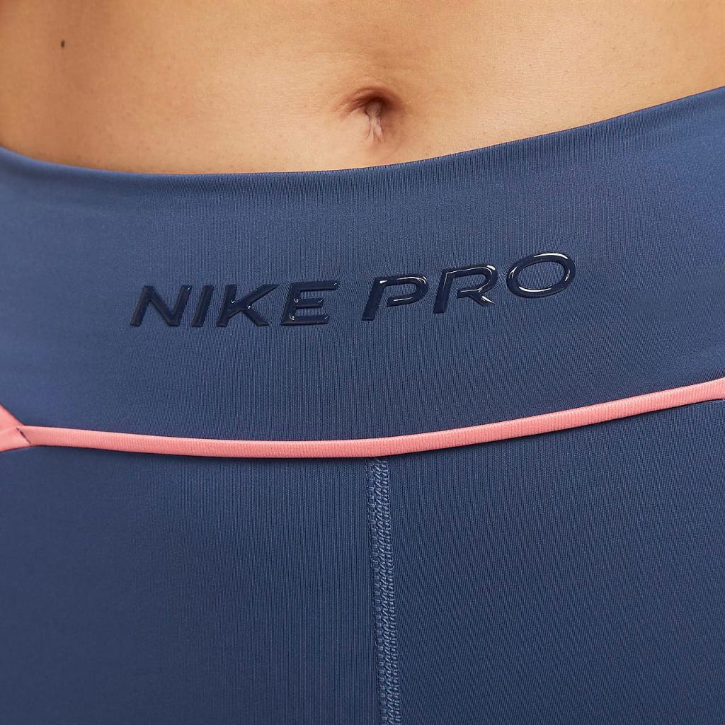 Nike Pro Women&#039;s Mid-Rise 7/8 Training Leggings DQ6300-434