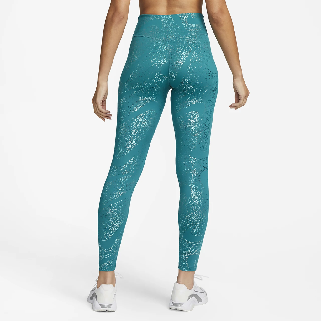 Nike One Women&#039;s Mid-Rise Printed Leggings DQ6308-367