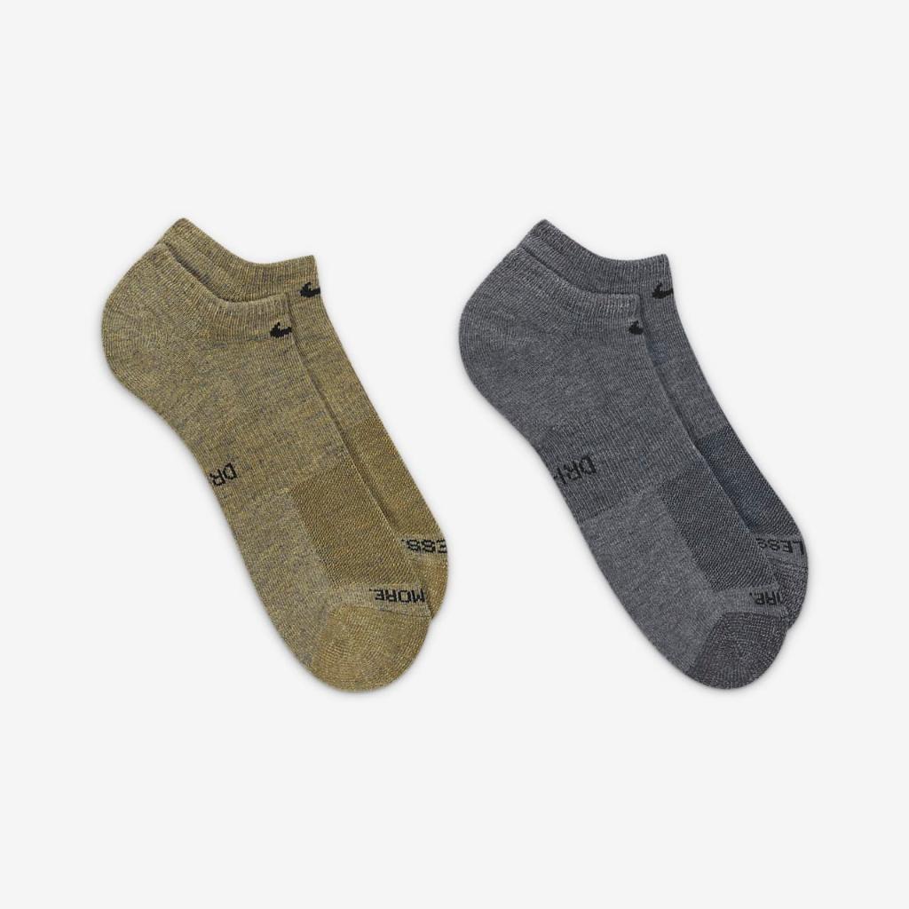 Nike Everyday Plus Cushioned No-Show Socks (2 Pairs) DQ6449-903