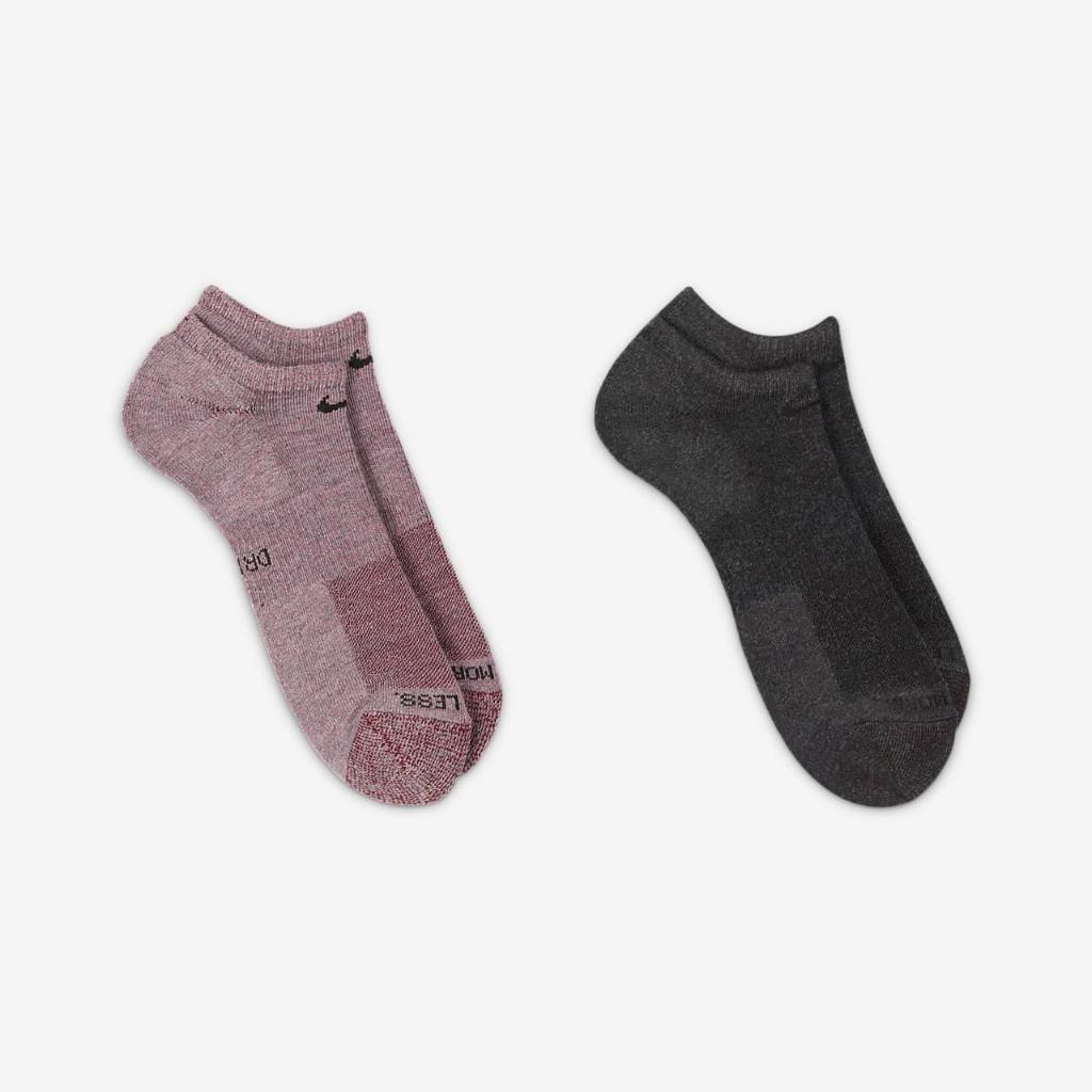 Nike Everyday Plus Cushioned No-Show Socks (2 Pairs) DQ6449-904