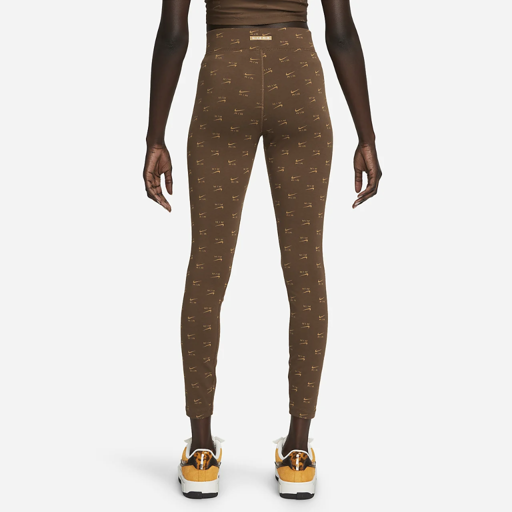 Nike Air Women&#039;s High-Waisted Printed Leggings DQ6573-259