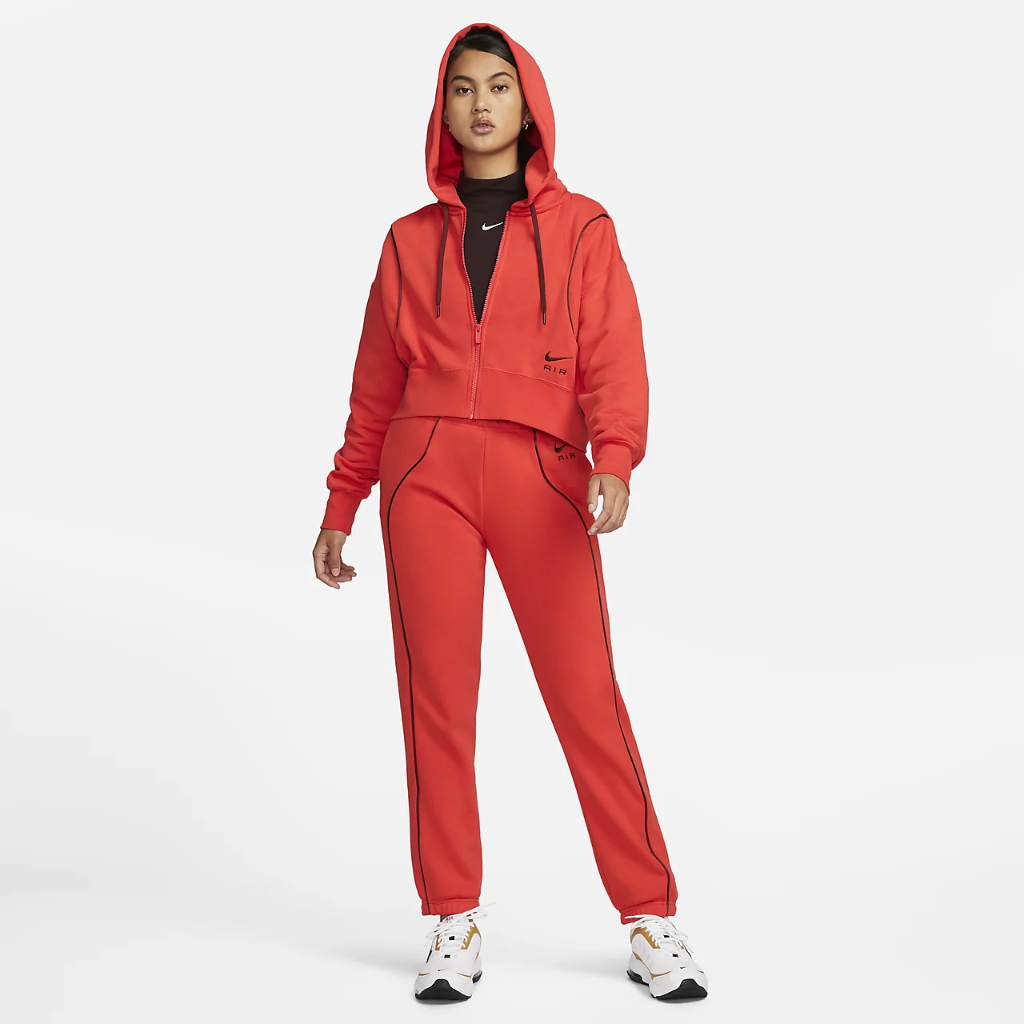 Nike Air Women&#039;s Full-Zip Fleece Hoodie DQ6579-696