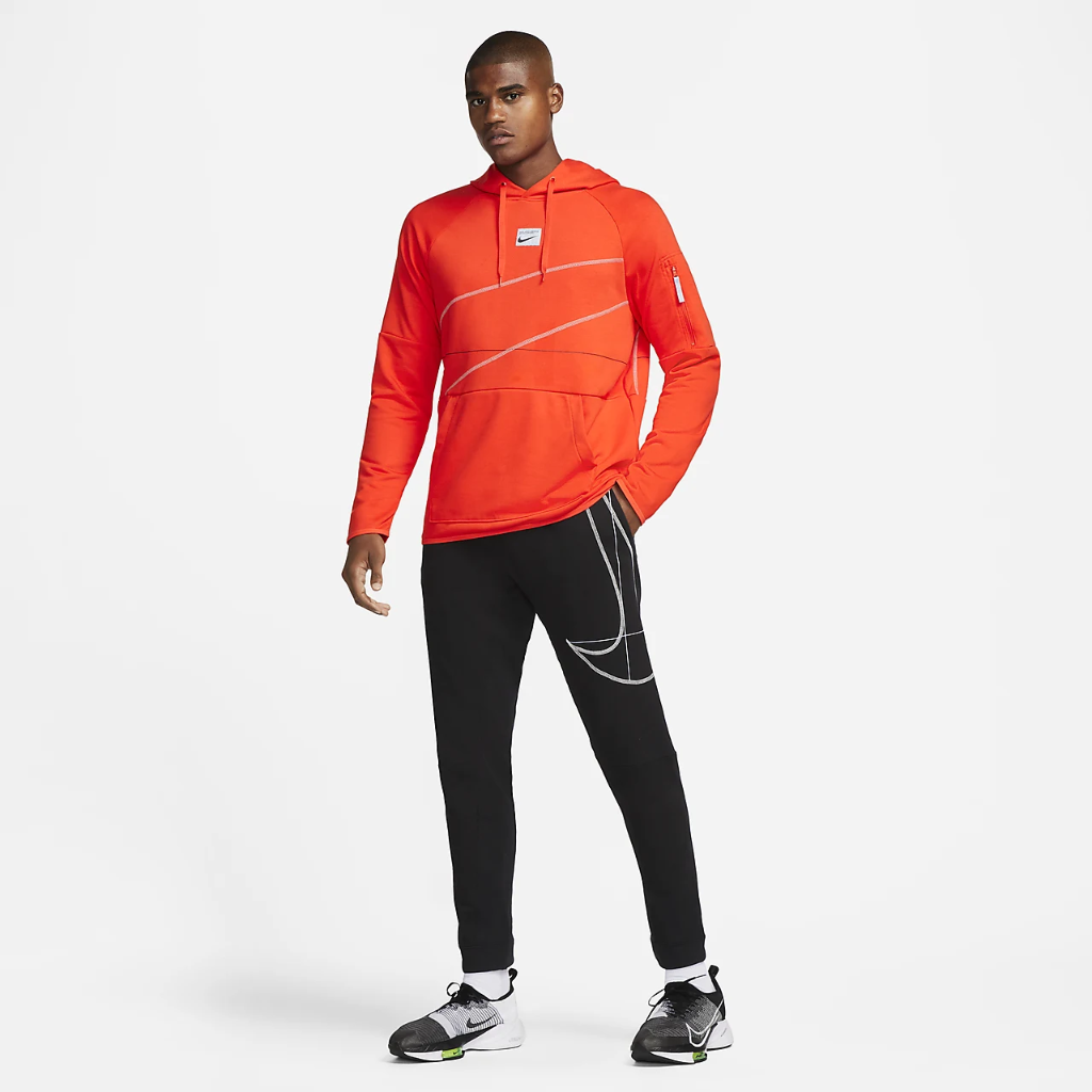 Nike Dri-FIT Men&#039;s Fleece Pullover Fitness Hoodie DQ6620-633