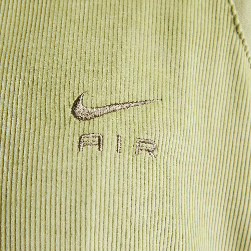 Nike Air Women&#039;s Corduroy Fleece Full-Zip Jacket DQ6928-334
