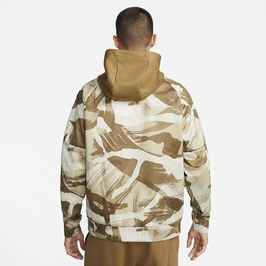 Nike Therma-FIT Men&#039;s Allover Camo Fitness Hoodie DQ6949-242