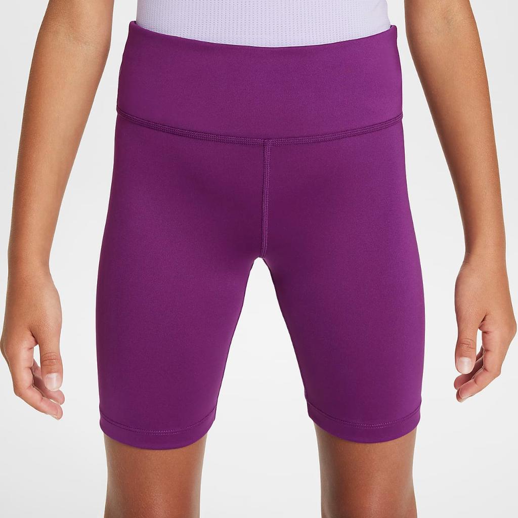 Nike One Big Kids&#039; (Girls&#039;) Bike Shorts DQ8832-503