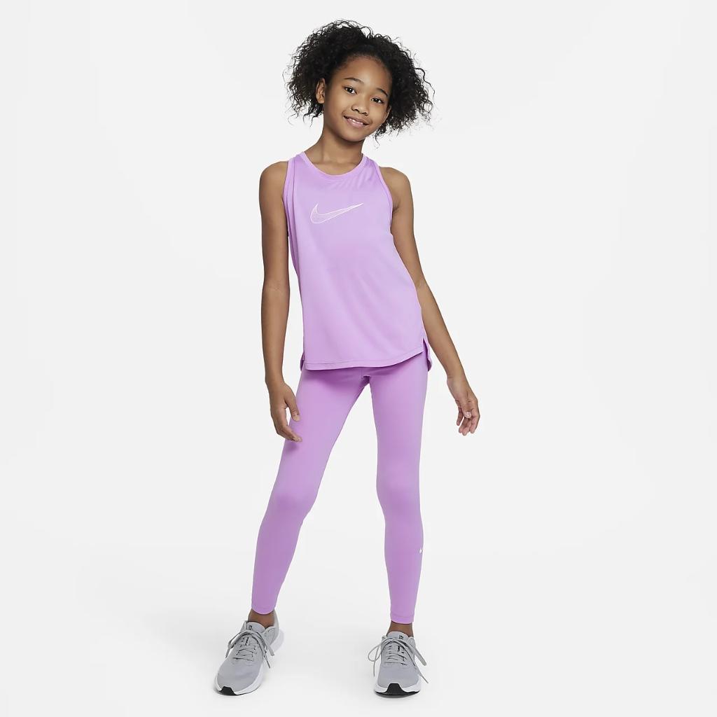 Nike Dri-FIT One Big Kids&#039; (Girls&#039;) Leggings DQ8836-532