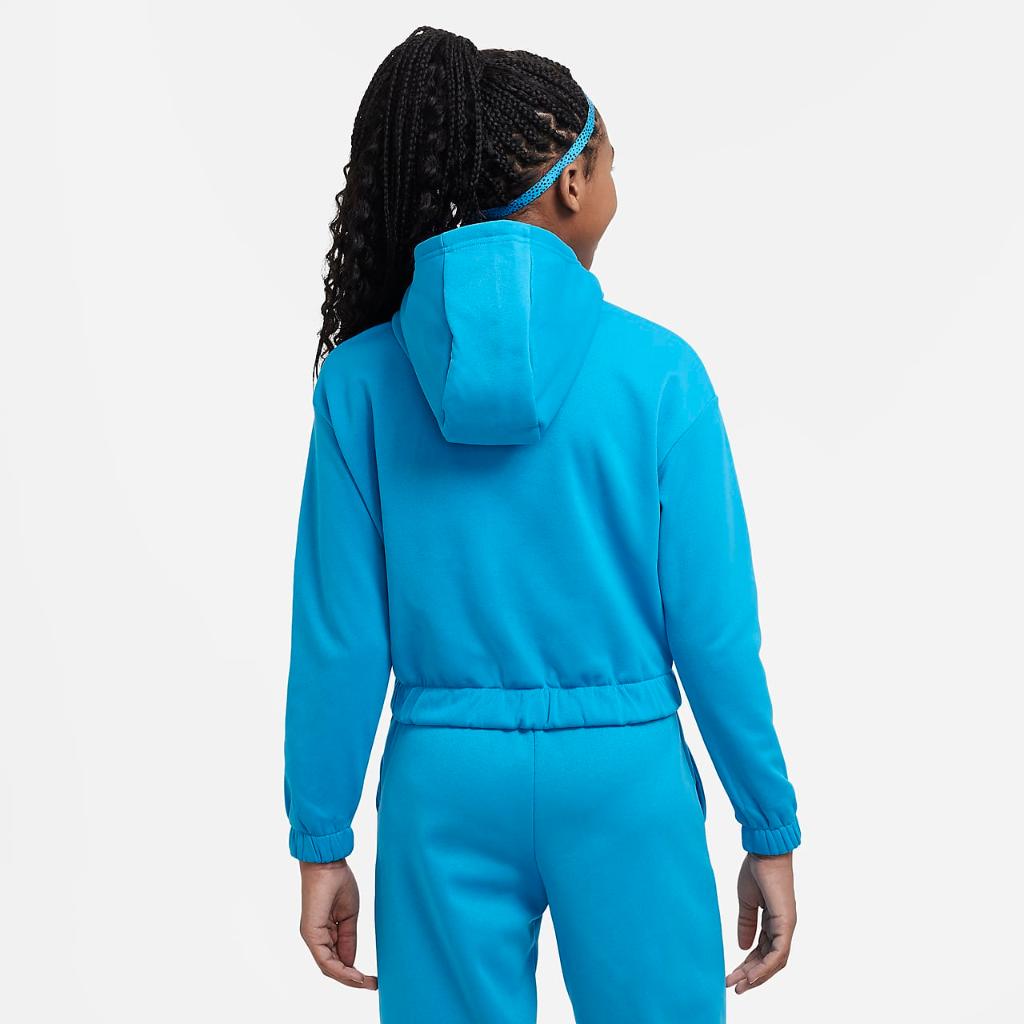 Nike Therma-FIT Big Kids&#039; (Girls&#039;) Pullover Hoodie DQ8845-446