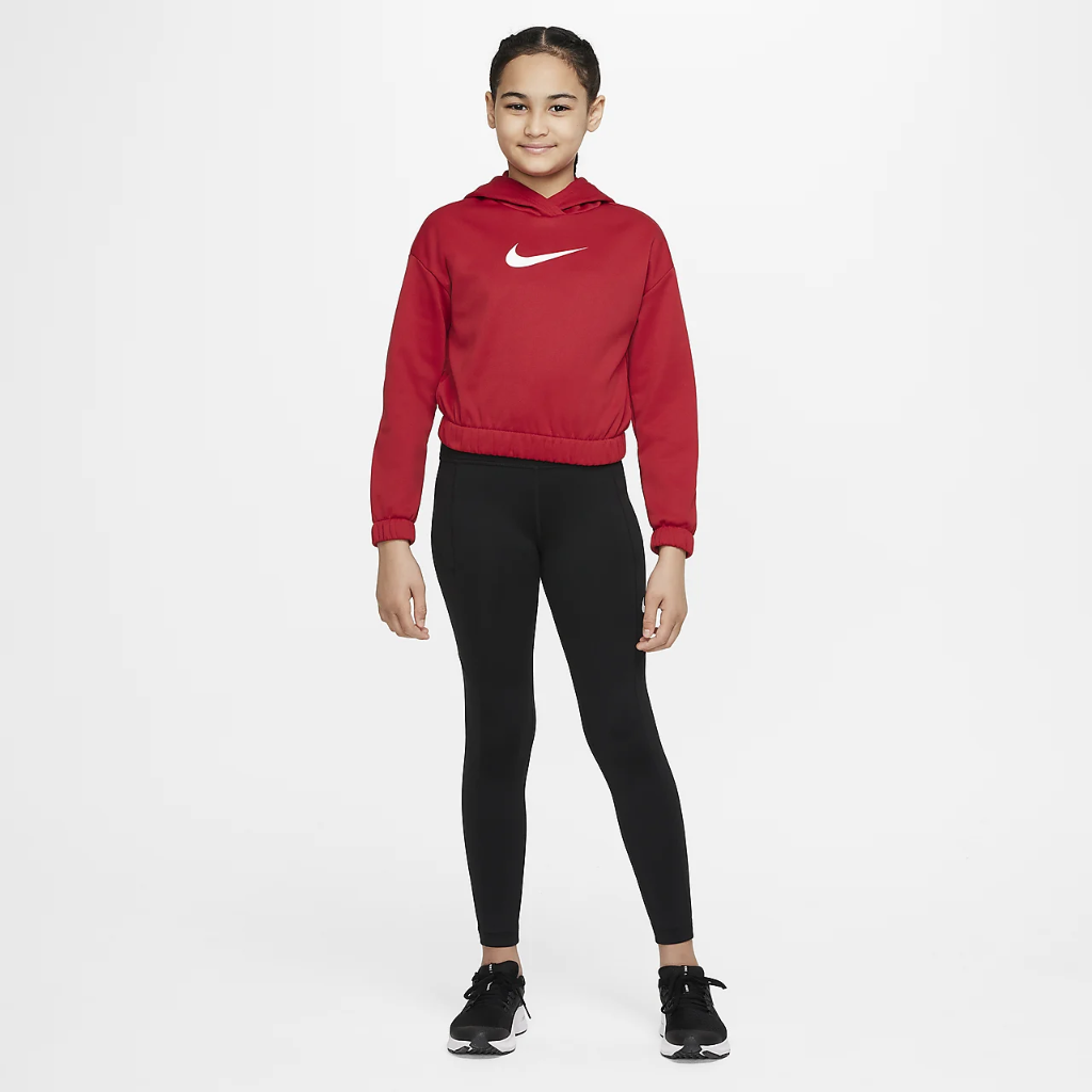 Nike Therma-FIT Big Kids&#039; (Girls&#039;) Pullover Hoodie DQ8845-687