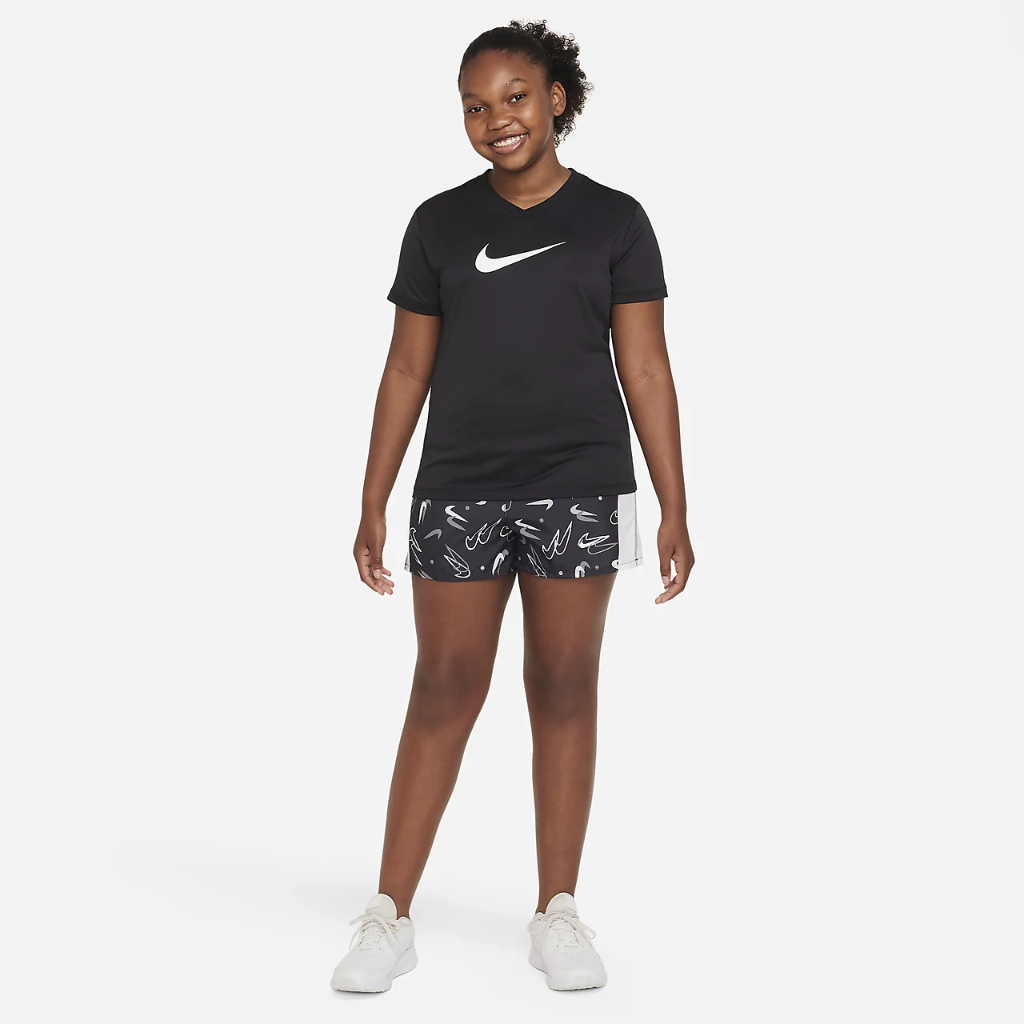 Nike Dri-FIT 10K2 Big Kids&#039; (Girls&#039;) Running Shorts (Extended Size) DQ8910-010