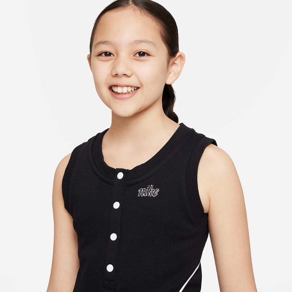 Nike Sportswear Icon Clash Big Kids&#039; (Girls&#039;) Romper DQ9006-010