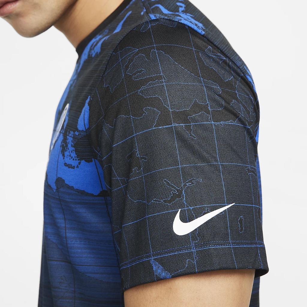 Inter Milan Ignite Men&#039;s Nike Dri-FIT T-Shirt DQ9068-408