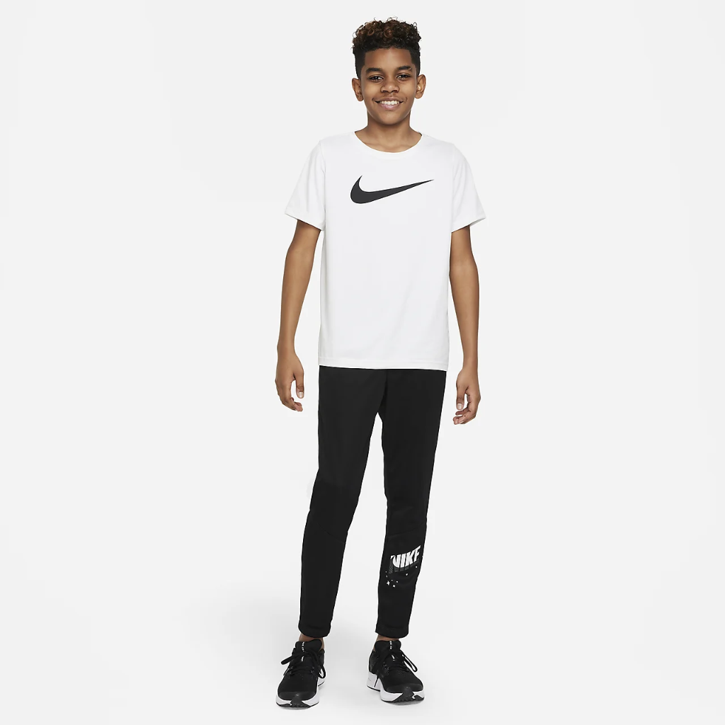Nike Therma-FIT Big Kids&#039; (Boys&#039;) Tapered Training Pants DQ9070-010
