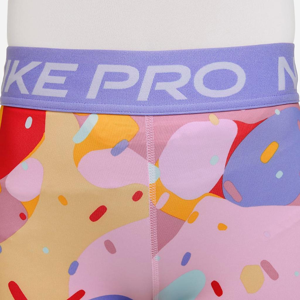 Nike Pro Dri-FIT Big Kids&#039; (Girls&#039;) Shorts DQ9117-569