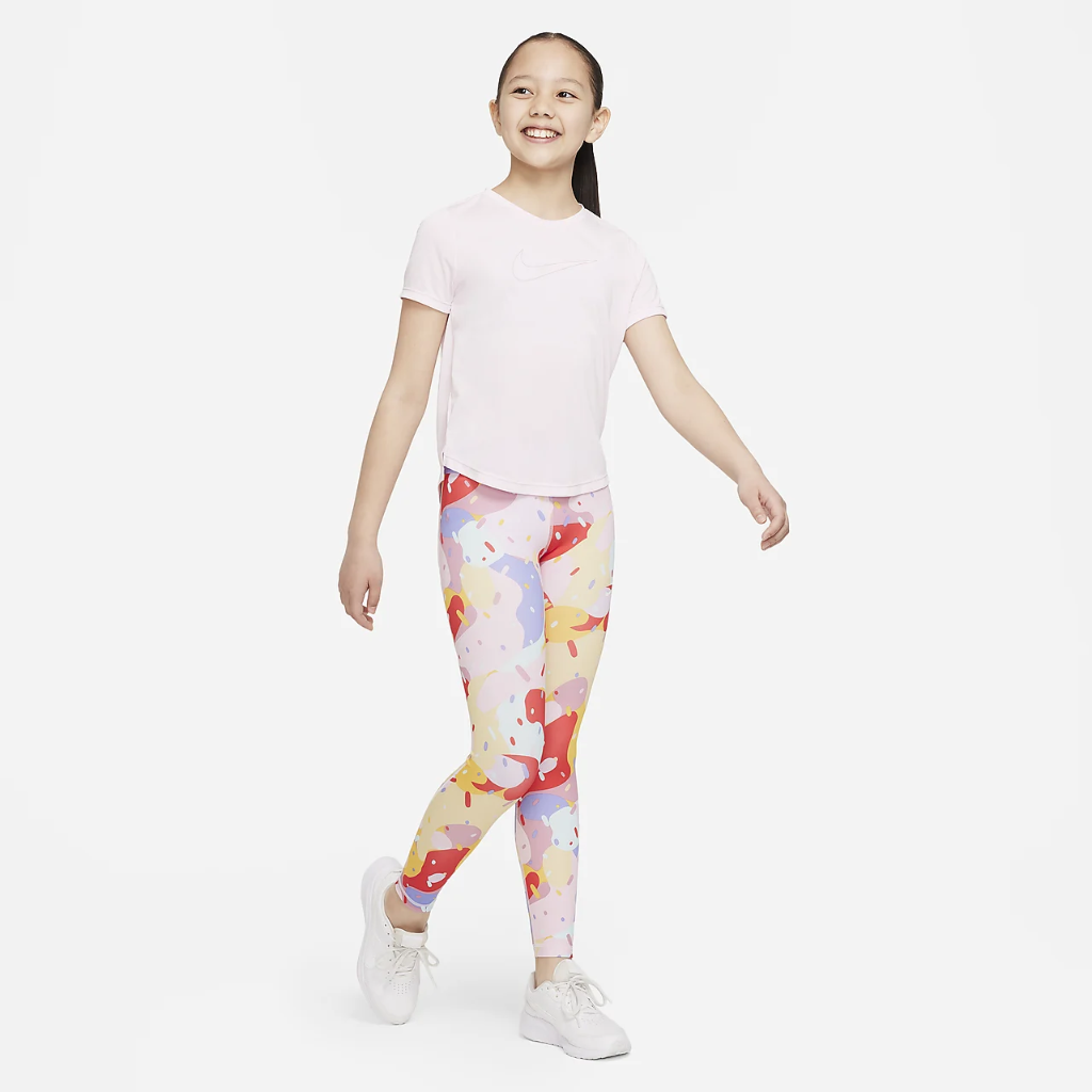 Nike Pro Dri-FIT Big Kids&#039; (Girls&#039;) Leggings DQ9119-569