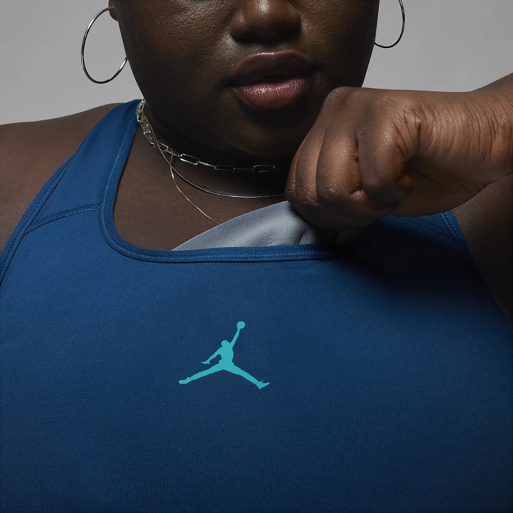 Jordan Jumpman Women&#039;s Medium-Support 1-Piece Pad Sports Bra (Plus Size) DR0267-460