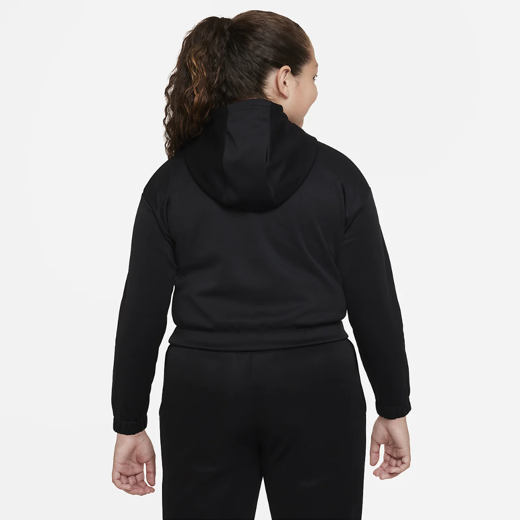 Nike Therma-FIT Big Kids&#039; (Girls&#039;) Pullover Hoodie (Extended Size) DR0451-010