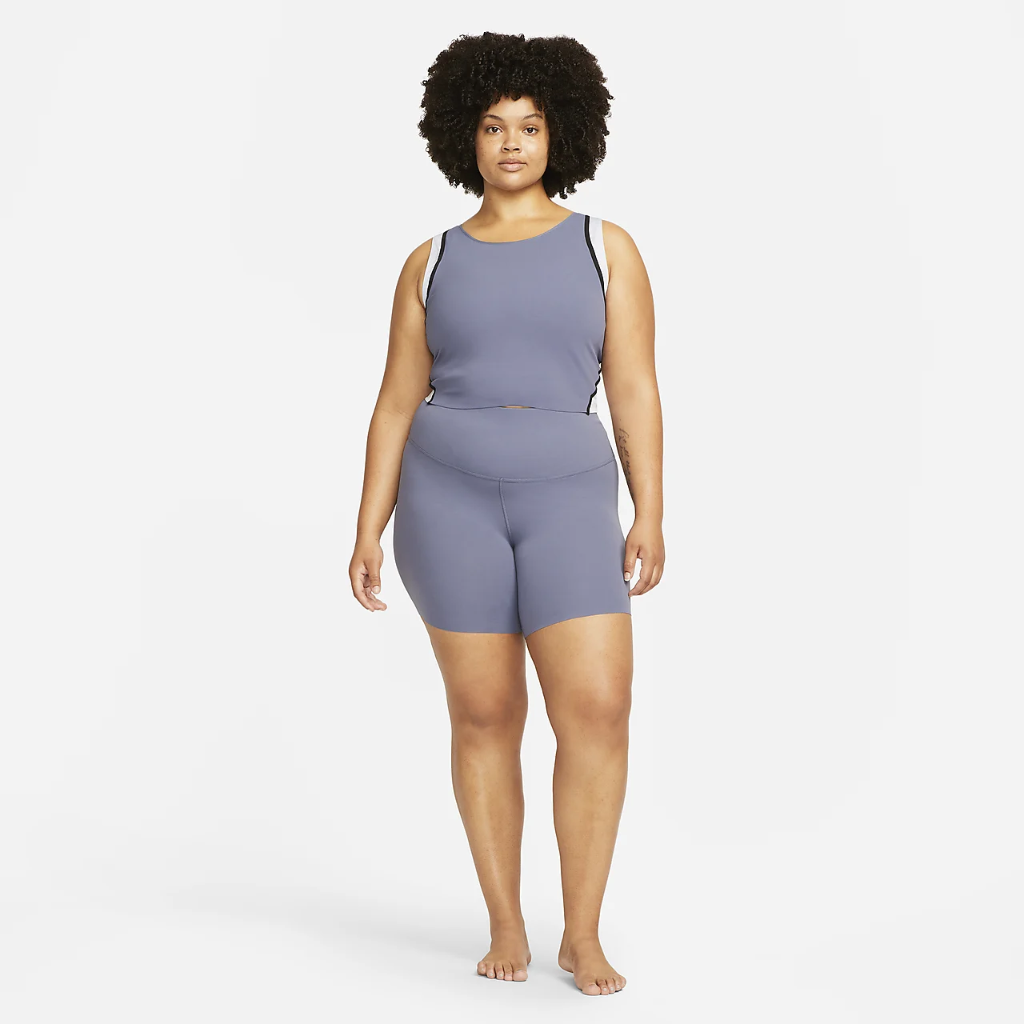 Nike Yoga Dri-FIT Luxe Women&#039;s Cropped Tank (Plus Size) DR0779-491