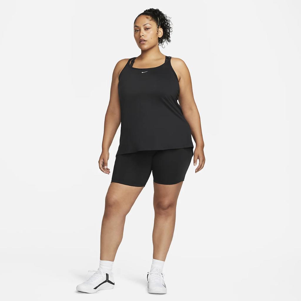 Nike Dri-FIT One Luxe Women&#039;s Slim Fit Strappy Training Tank (Plus Size) DR1567-010