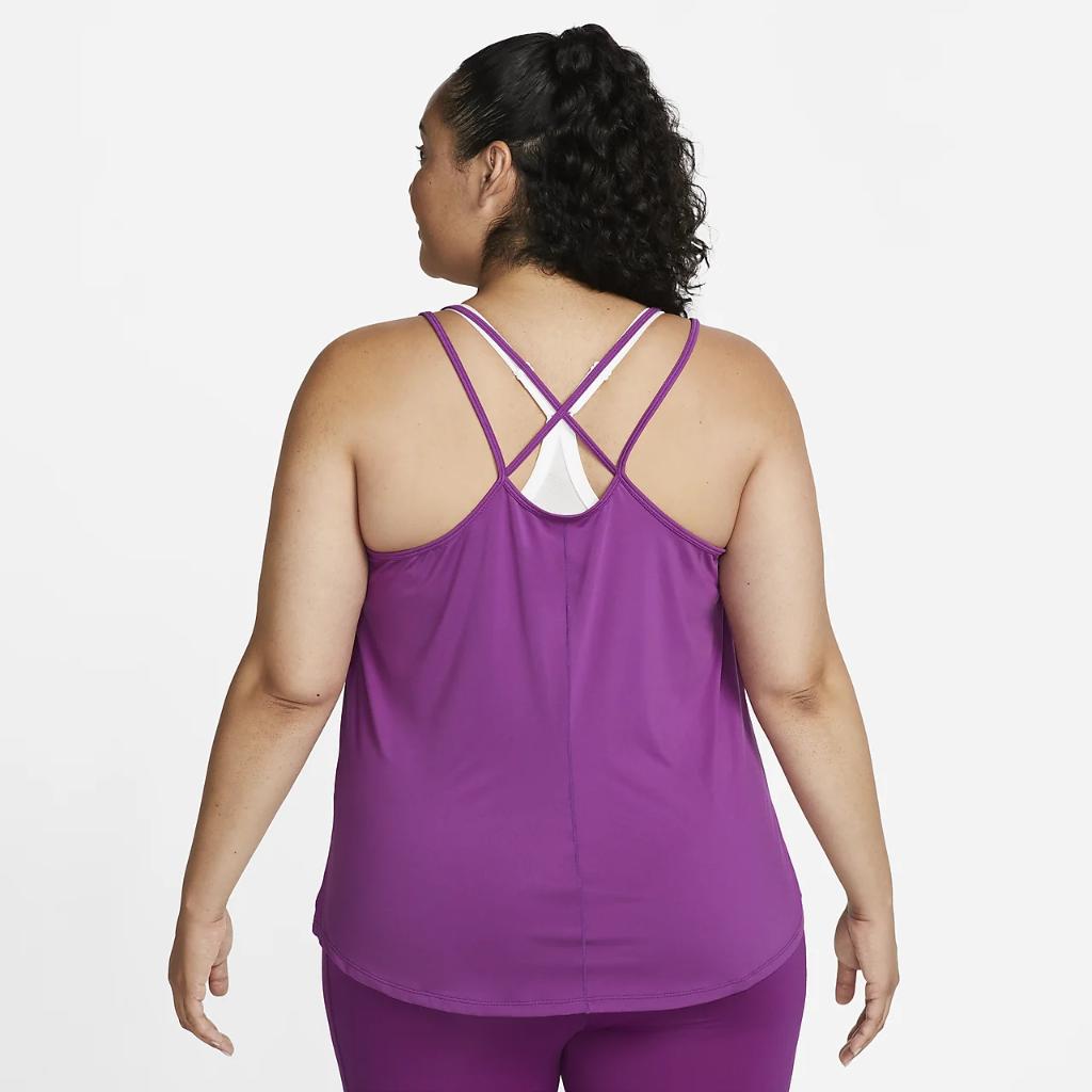 Nike Dri-FIT One Luxe Women&#039;s Slim Fit Strappy Training Tank (Plus Size) DR1567-503