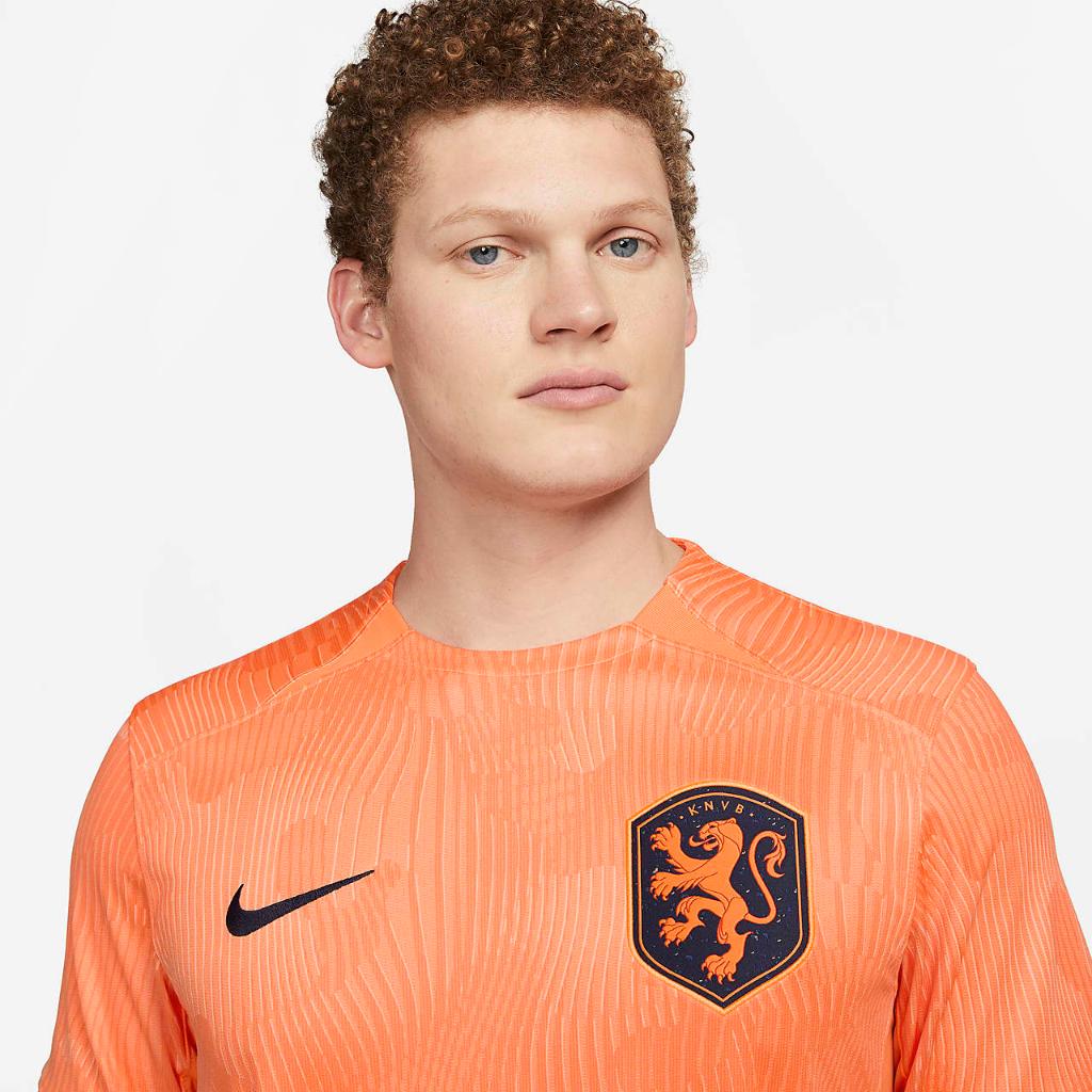 Netherlands 2023 Stadium Home Men&#039;s Nike Dri-FIT Soccer Jersey DR3966-806