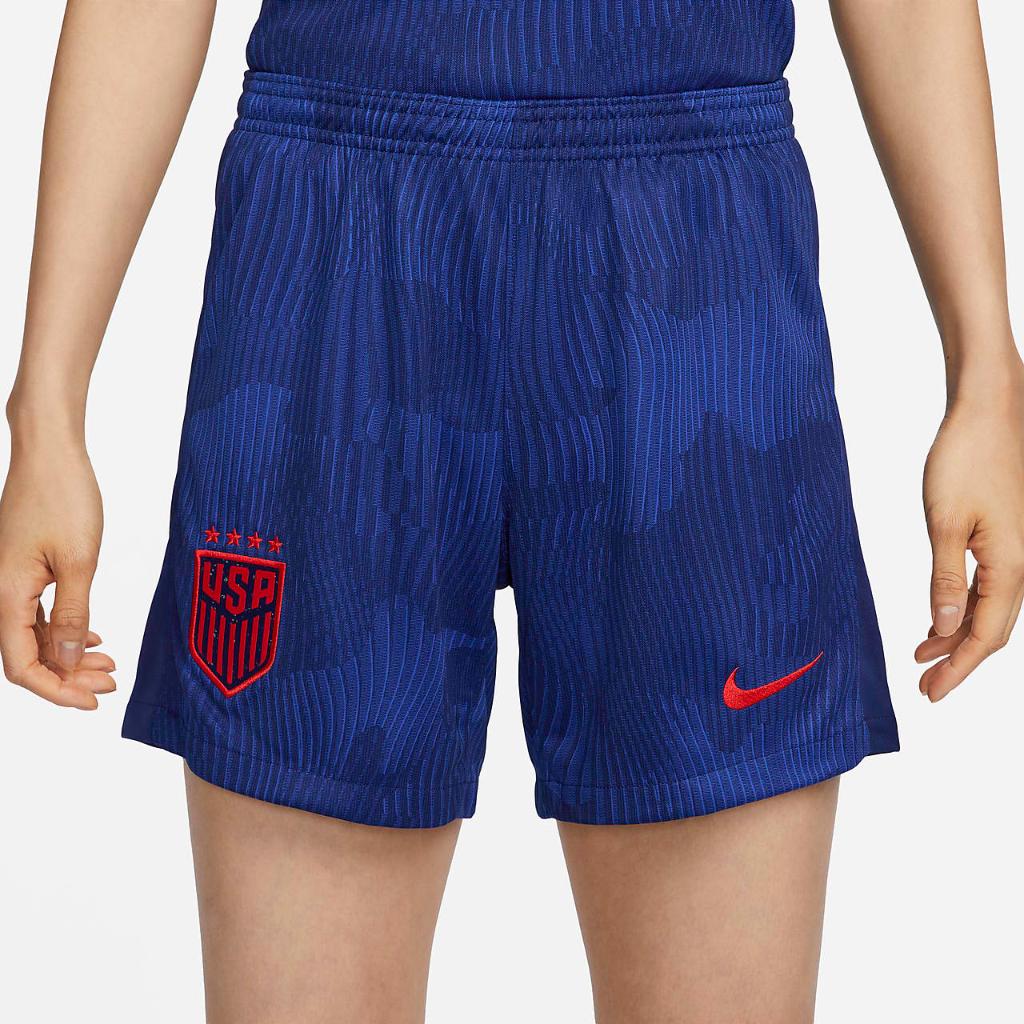 U.S. 2022/23 Stadium Away Women&#039;s Nike Dri-FIT Soccer Shorts DR4014-406