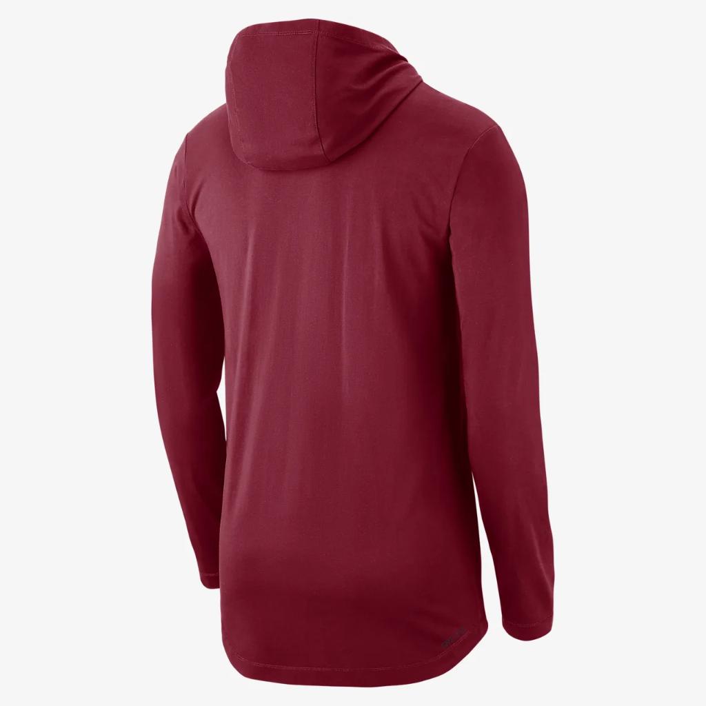 Alabama Men&#039;s Nike Dri-FIT College Hooded Long-Sleeve T-Shirt DR4123-613