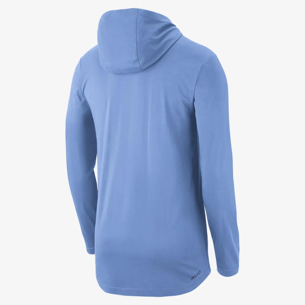 UNC Men&#039;s Nike Dri-FIT College Hooded Long-Sleeve T-Shirt DR4150-448
