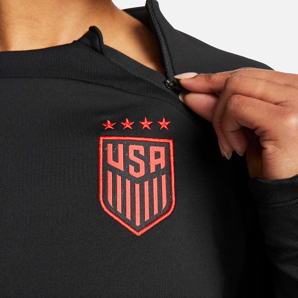 U.S. Strike Women&#039;s Nike Dri-FIT Knit Soccer Drill Top DR5005-010