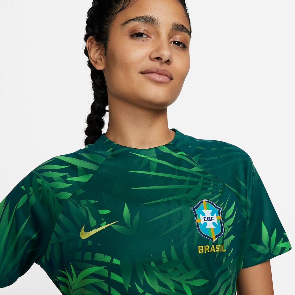 Brazil Academy Pro Women&#039;s Nike Dri-FIT Pre-Match Soccer Top DR5032-329