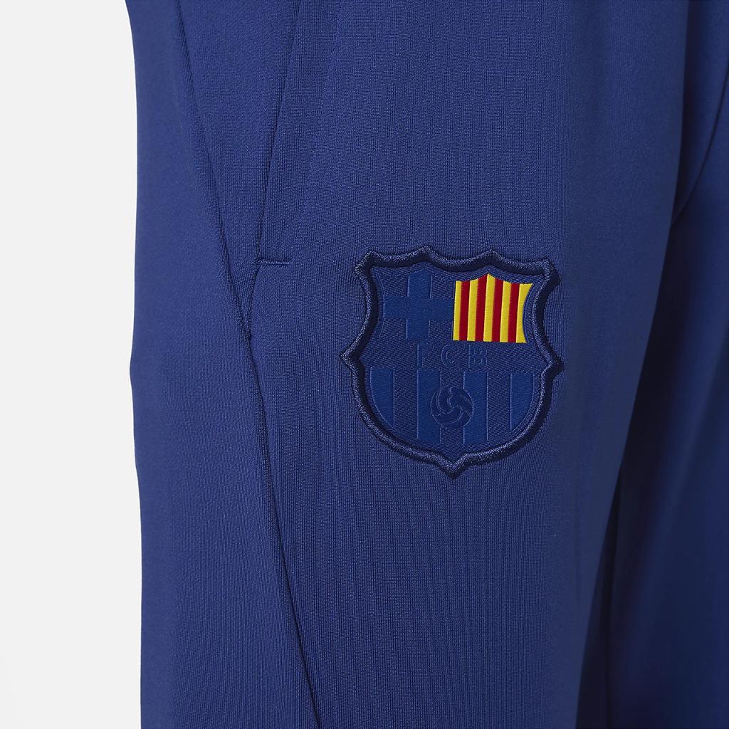 FC Barcelona Strike Big Kids&#039; Nike Dri-FIT Knit Soccer Pants DR5068-455