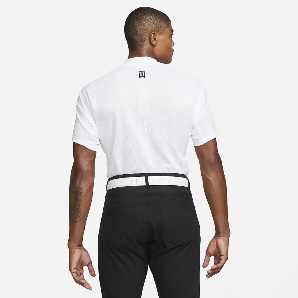 Nike Dri-FIT ADV Tiger Woods Men&#039;s Mock-Neck Golf Polo DR5324-100