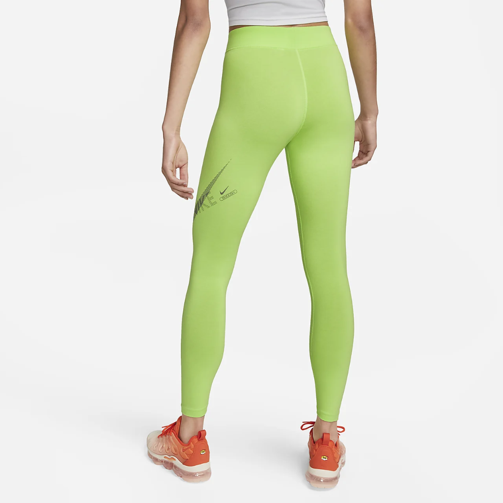 Nike Sportswear Swoosh Women&#039;s High-Waisted Leggings DR5617-360