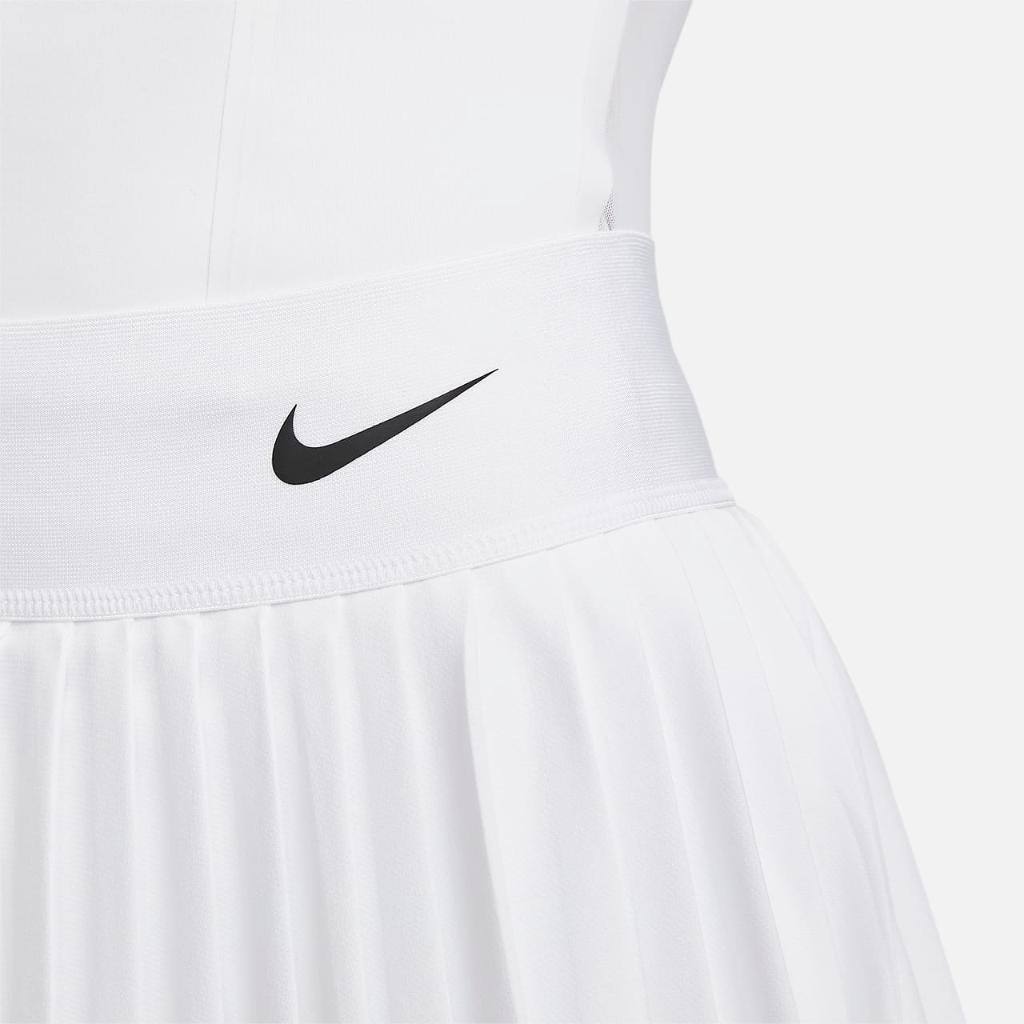 NikeCourt Dri-FIT Advantage Women&#039;s Pleated Tennis Skirt DR6849-100