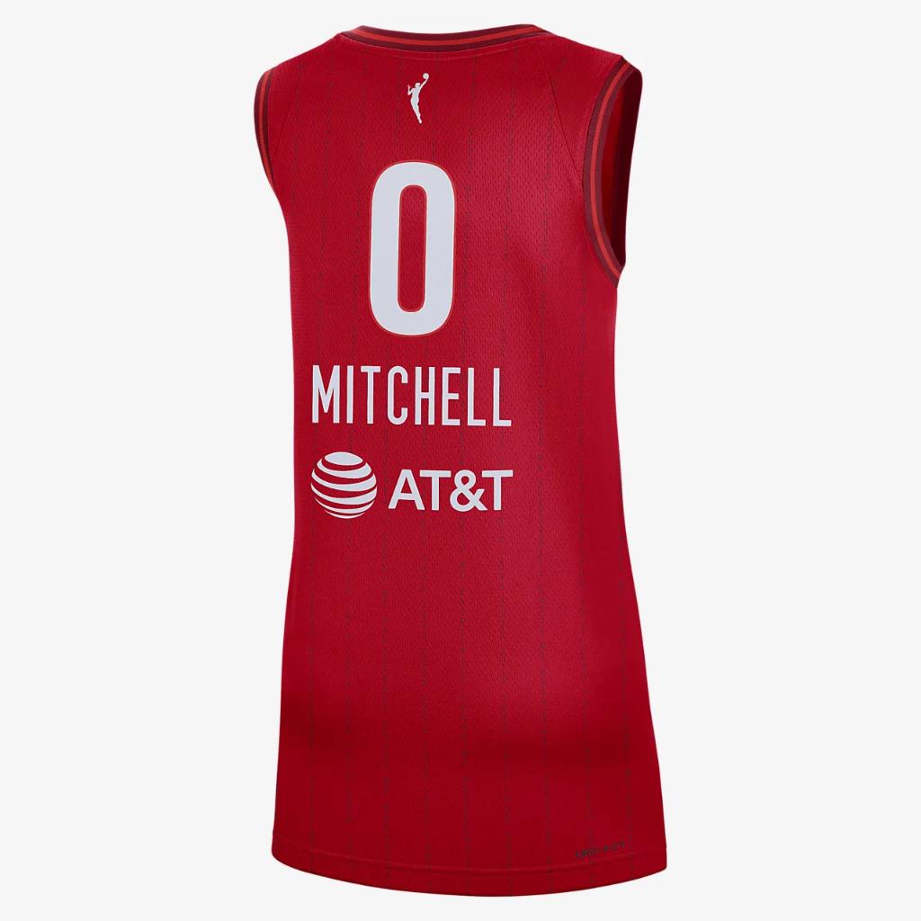 Kelsey Mitchell Indiana Fever 2023 Women&#039;s Nike Dri-FIT WNBA Victory Jersey DR8398-657