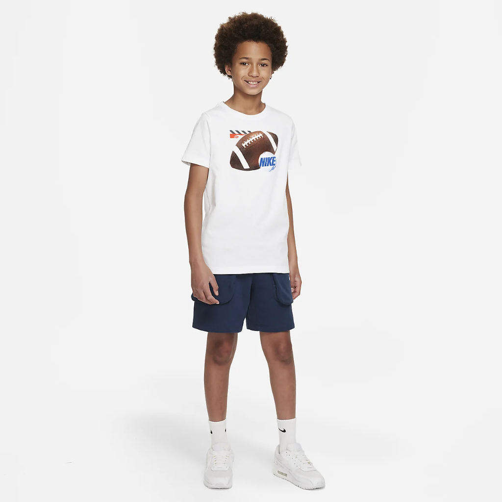 Nike Sportswear Big Kids&#039; (Boys&#039;) T-Shirt DR9730-100