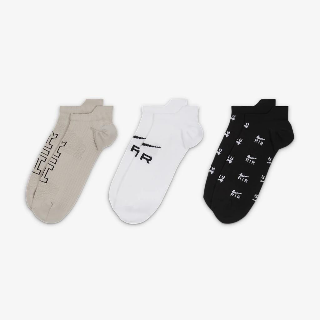 Nike Air Everyday Plus Lightweight No-Show Socks (3 Pairs) DR9843-902