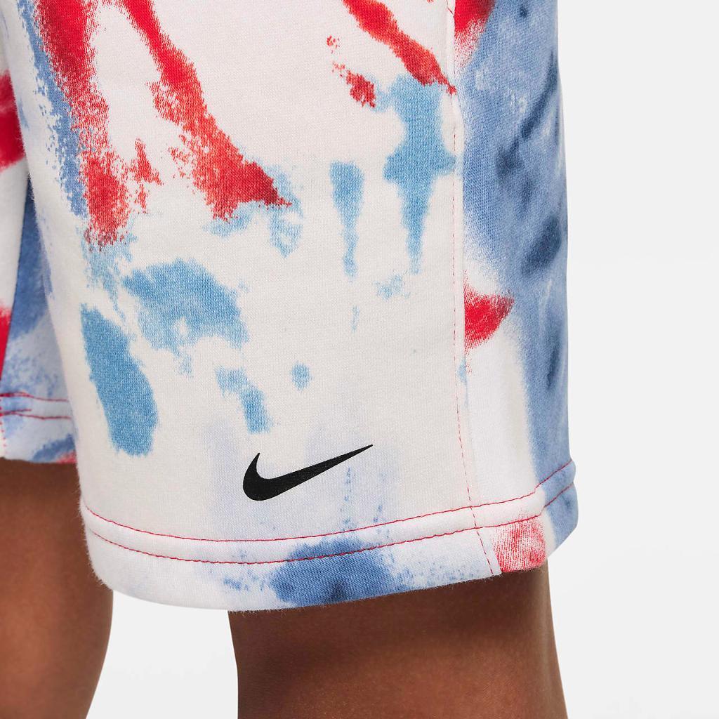 Nike Sportswear Club Big Kids&#039; Tie-Dye Shorts DV0063-634