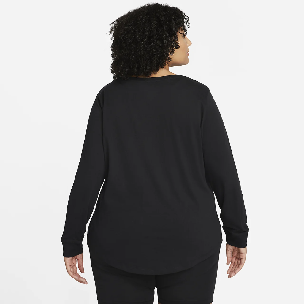 Nike Sportswear Women&#039;s Long-Sleeve T-Shirt (Plus Size) DV1010-010